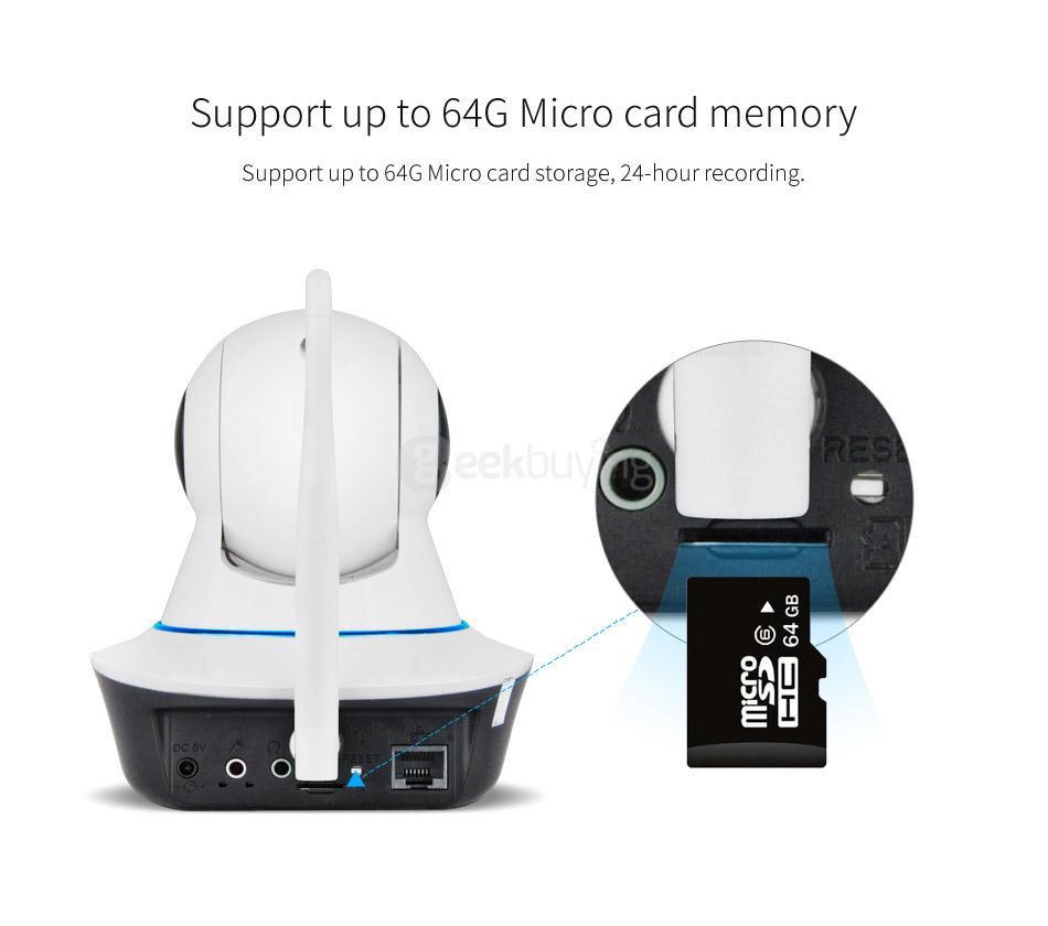 Vstarcam C25 720P HD IP Camera Two Way Audio 360 Degrees View Angle Triple Stream Security Camera