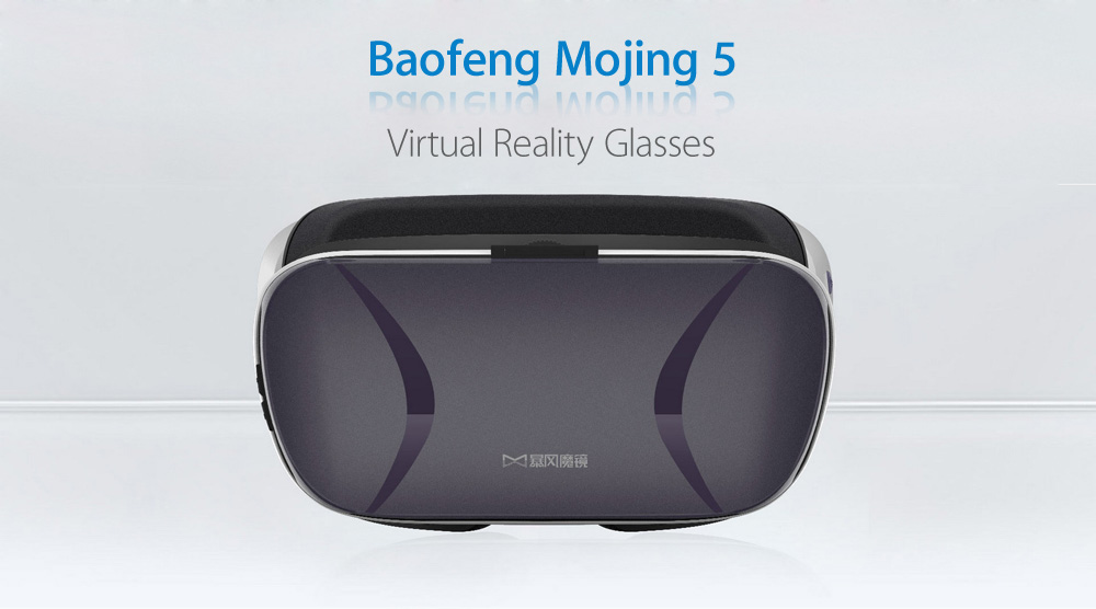 Baofeng Mojing 5 Immersive 3D VR Virtual Reality Headset Touch Control FOV96 for 5.0-5.5 inches Android Smartphones