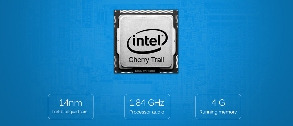 Cenovo MINI PC King Kong V6W Intel Atom Cherry Trail Z8300 4G/64G 2.0MP 802.11ac WIFI Bluetooth MIC LED Display