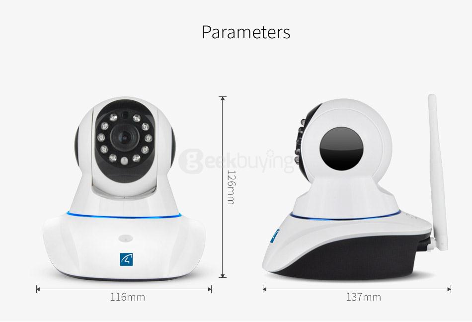 Vstarcam C25 720P HD IP Camera Two Way Audio 360 Degrees View Angle Triple Stream Security Camera