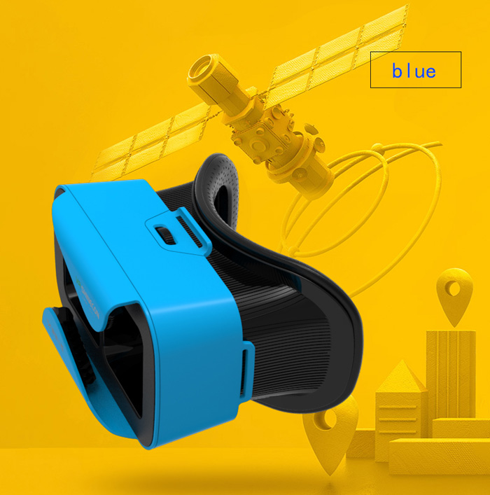 VR SHINECON FOV90 IPD Adjustable 3D VR Virtual Reality Headset for 4.7-6 inches Smartphones - White