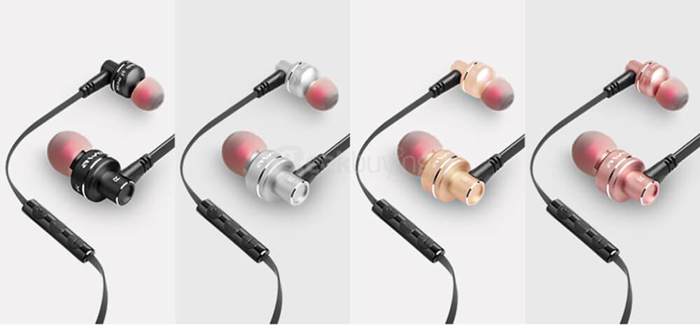 Awei ES 10TY Noise Isolation Wired In-ear Earphones with Microphone 3.5MM Plug - Black