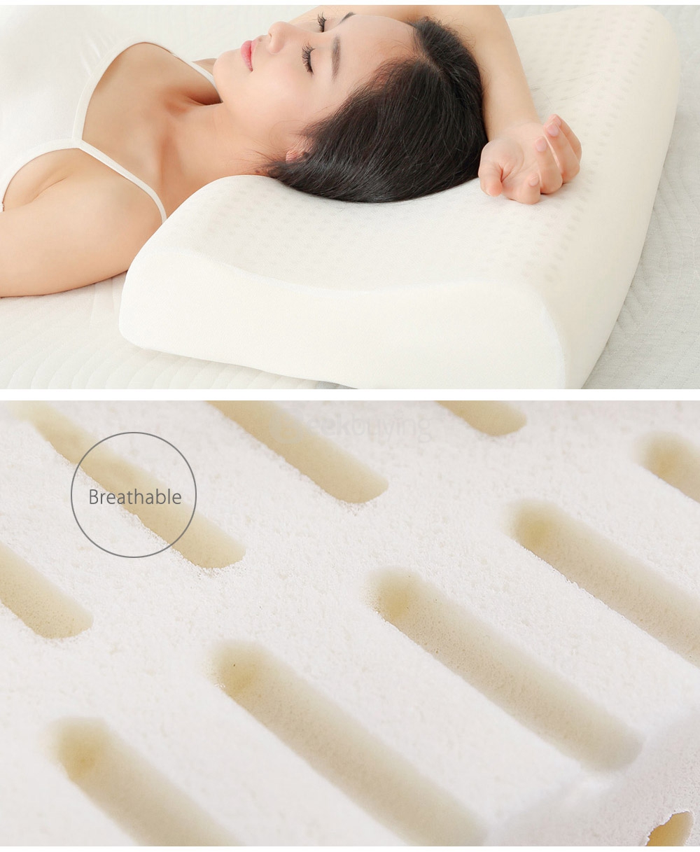 Original Xiaomi 8H Z2 Pillow with Natural Latex Pillow Inner and Anti-mite Breathable Pillowslip