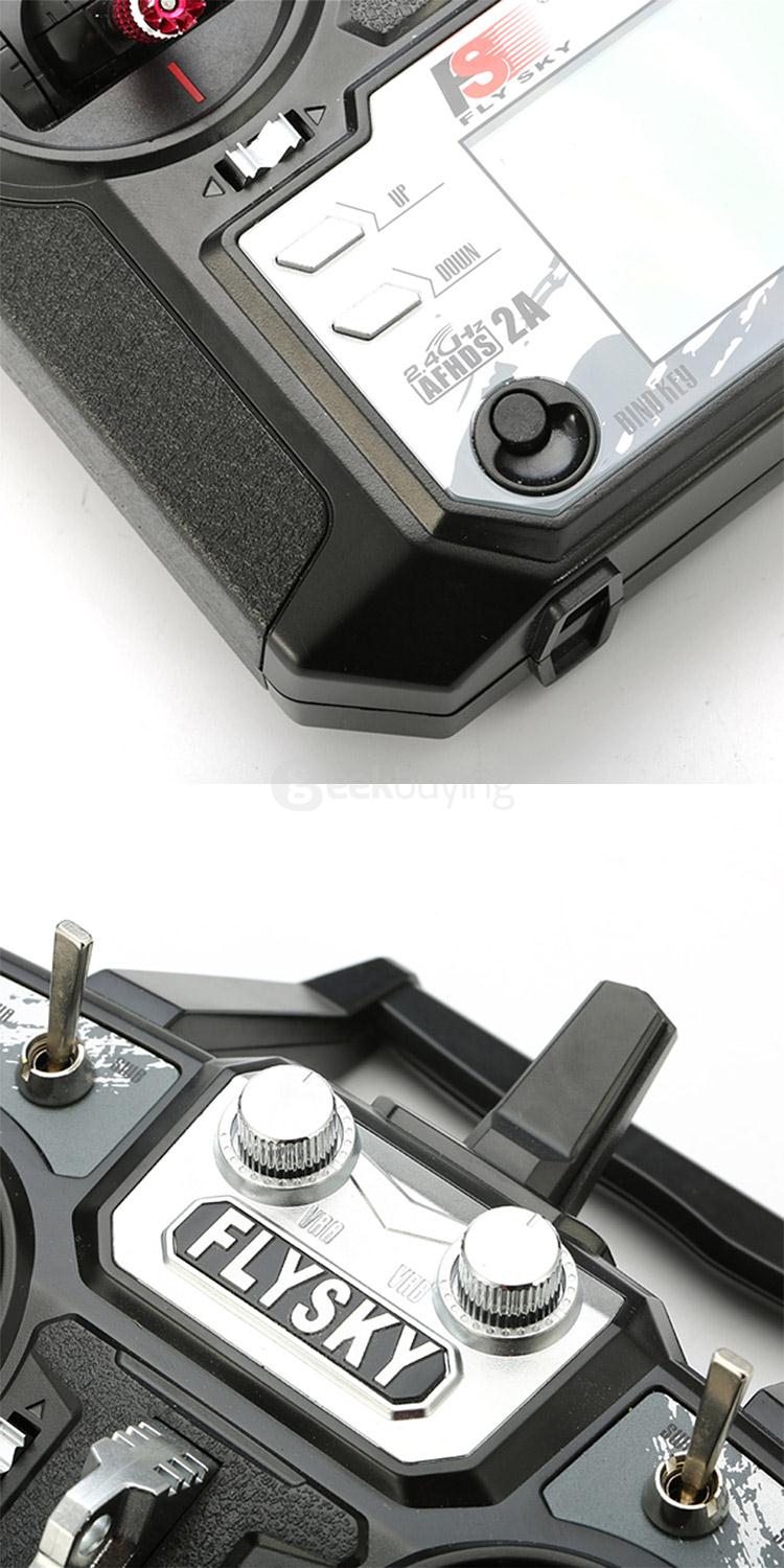 Flysky FS-i6X 2.4GHz 10CH AFHDS 2A RC Transmitter With X6B i-BUS Receiver