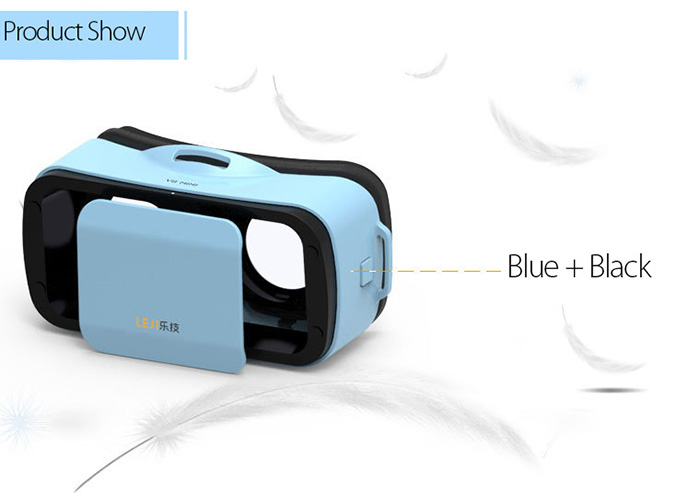 LEJI VR MINI 3D VR Virtual Reality Headset FOV96 IPD Focus Adjustable for 4.7-5.5 inch Smartphones - Pink