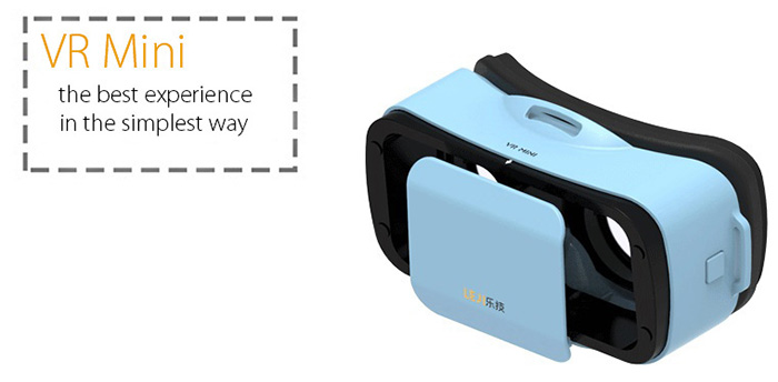 LEJI VR MINI 3D VR Virtual Reality Headset FOV96 IPD Focus Adjustable for 4.7-5.5 inch Smartphones - Pink