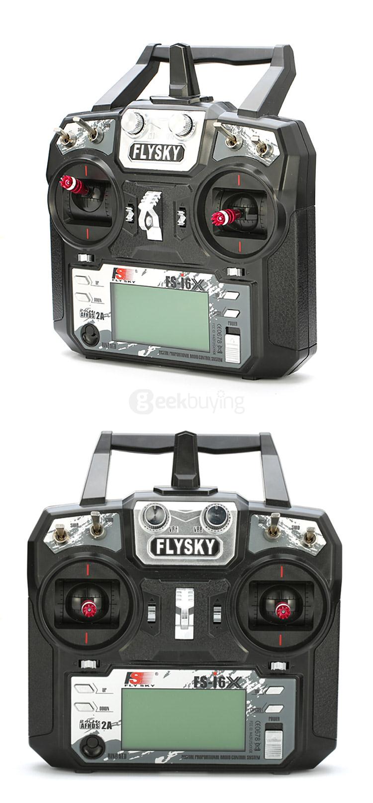 Flysky FS-i6X 2.4GHz 10CH AFHDS 2A RC Transmitter With X6B i-BUS Receiver