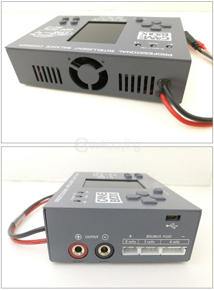 2warrior Go-4 DUAL 2X80W 8A 1-4S LiPo LiHv LiFe Nicd Nimh PB Battery Intelligent Balance Charger