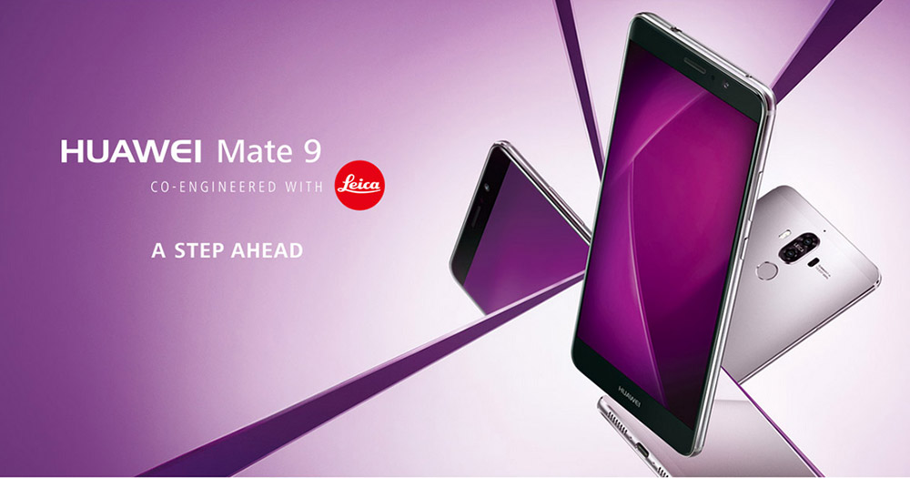HUAWEI MATE 9 MHA-AL00 5.9-inch FHD Android 7.0 Smartphone Hisilicon Kirin 960 Octa Core 4GB 64GB 20.0MP+12.0MP Dual Rear Cameras Touch ID SuperCharge Type -C - Mocha Brown