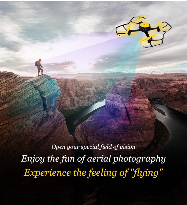 HuaJun W606-6 QQ-FLY WIFI FPV HD Camera 2.4G 6-Axis Headless Mode RC Quadcopter - Yellow