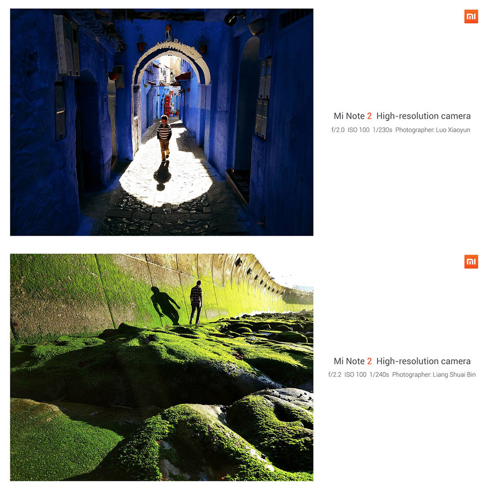 Xiaomi Note 2 5.7inch OLED Curved FHD Screen Android 6.0 OS 4G+ LTE Smartphone Qualcomm Snapdragon 821 4GB 64GB 22.56MP Touch ID NFC 3D Glass Cover - Jet Black