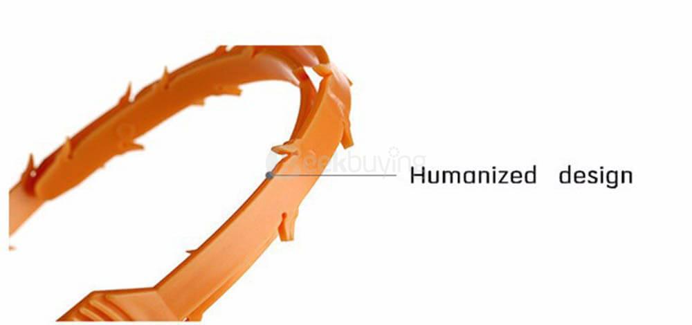 Plastic Sink Drain Dredge Pipeline Hook Hair Cleaning Tool Kitchen Cleaning Supplies - Orange