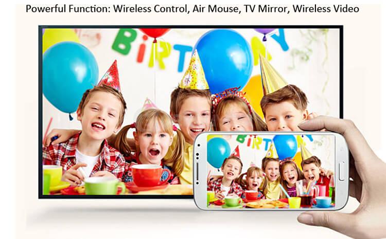 MDI i5 3D DLP Projector Android 5.1 2GB/8GB 3000 Lumens 1280*800 Pixels WiFi Bluetooth 4.0 1080P Home Cinema USB/HDMI/RJ45/VGA - White
