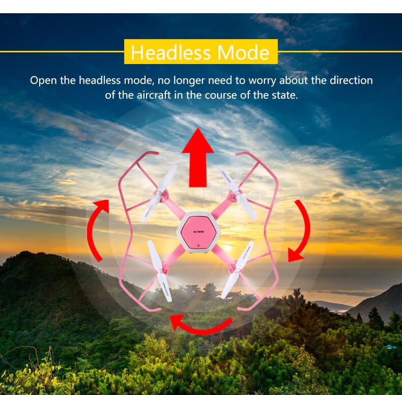 HuaJun W606-6 QQ-FLY WIFI FPV HD Camera 2.4G 6-Axis Headless Mode RC Quadcopter - Yellow