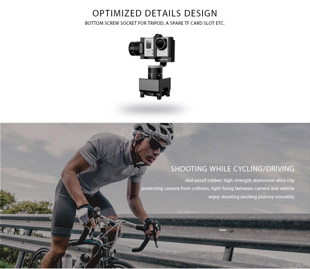 Original Snoppa SnoppaGo 3-Axis Handheld Gimbal for GoPro Hero4/3+/3 XiaoyiYI Action Cameras