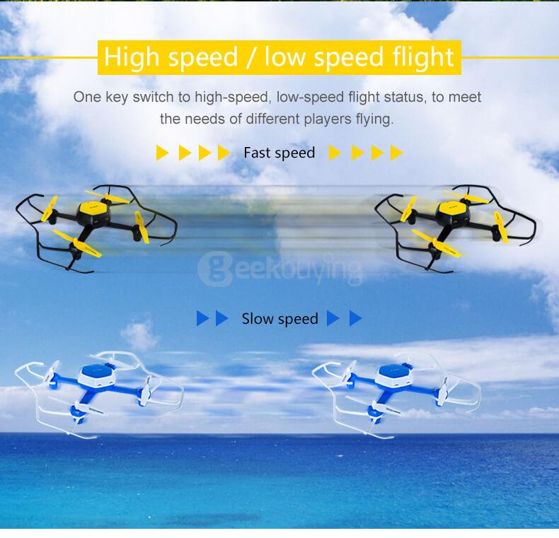 HuaJun W606-6 QQ-FLY WIFI FPV HD Camera 2.4G 6-Axis Headless Mode RC Quadcopter - Yellow