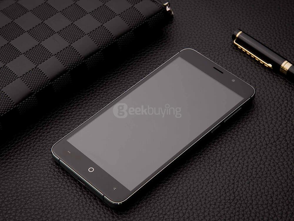 LEAGOO M5 PLUS 5.5inch HD Android 6.0 4G LTE Smartphone MT6737 Quad Core 1.3GHz 2GB RAM 16GB ROM 5.0MP 13.0MP TOUCH ID - Black