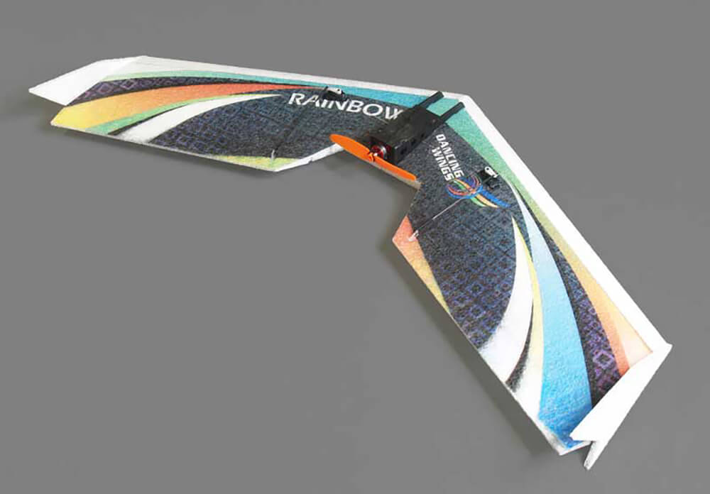 DW HOBBY Rainbow 800mm Wingspan EPP Flying Wing RC Airplane - KIT Version