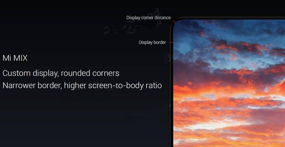 Xiaomi Mi MIX 6.4inch 2040*1080 FHD Full Screen Android 6.0 OS 4G+ LTE Smartphone 64-Bit Qualcomm Snapdragon 821 4GB 128GB 16.0MP NFC Touch ID Full Ceramic Body - Black