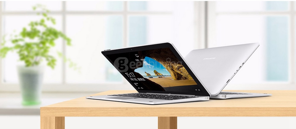 Original Teclast Tbook 12 Pro Docking Keyboard with Touchpad / Rotary Shaft Design - Silver