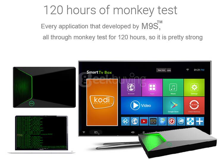 Bundle M9S Z9 Amlogic S912 4K UHD HDR TV BOX + Rii i8+ 2.4G Wireless Israel Hebrew Language Keyboard Black