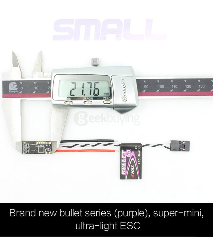 Emax BULLET Series 20A 2-4S BLHeli S ESC Support Onshot42 Multishot D-shot For FPV Racing Drone