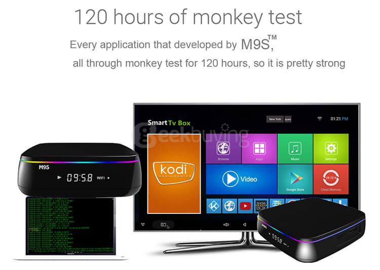 Bundle M9S MIX Android 6.0 Amlogic S912 KODI 4K HDR TV BOX + Tronsmart TSM01 English Version Air Mouse