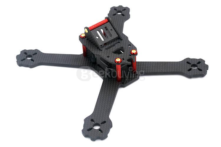 Redpawz X4-GTR Wheelbase 175mm 4mm Carbon Fiber FPV Racing Frame Kit