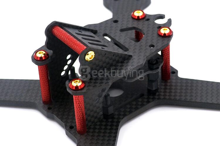 Redpawz X4-GTR Wheelbase 175mm 4mm Carbon Fiber FPV Racing Frame Kit