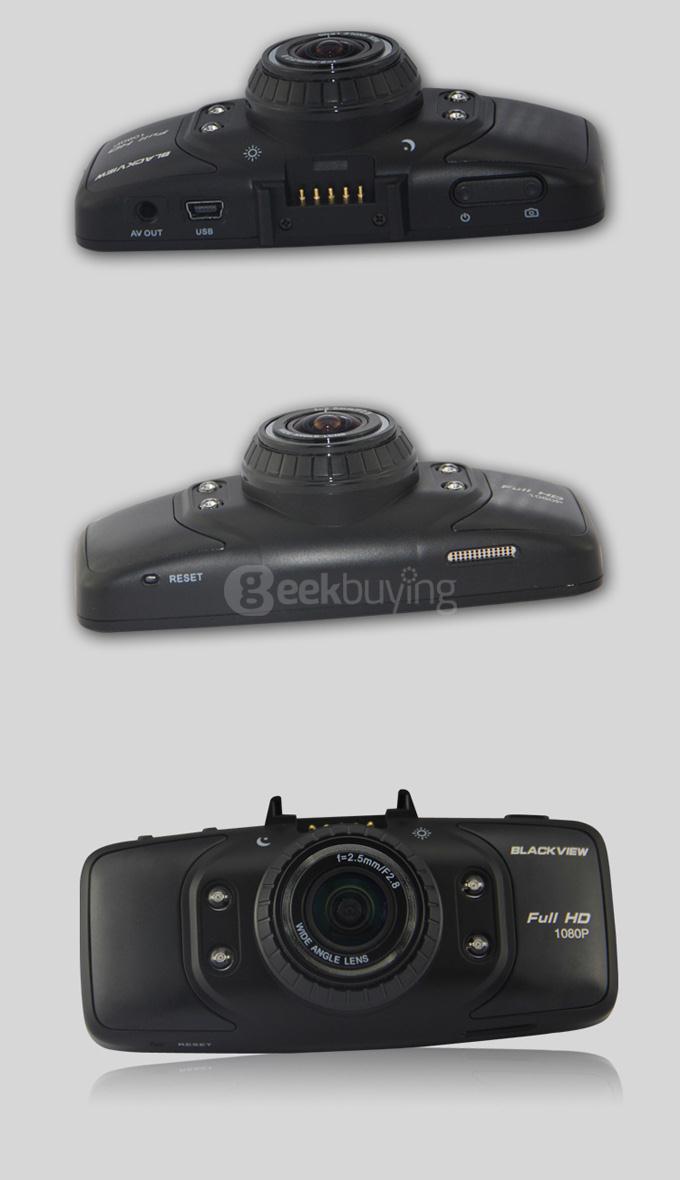 BLACKVIEW GS9000 Ambarella H.264 Full HD 1920*1080P 30fps 2.7Inch 178 Degree Angle Car DVR Recorder with GPS G-sensor