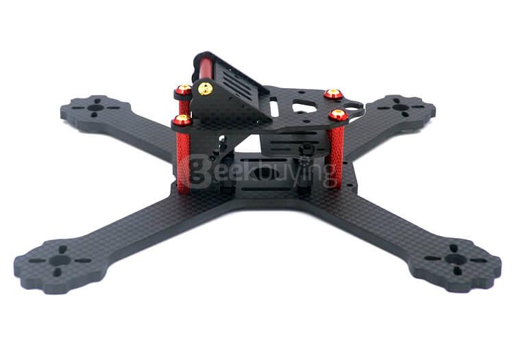 Redpawz X4-GTR Wheelbase 175mm 4mm Carbon Fiber FPV Racing Frame Kit