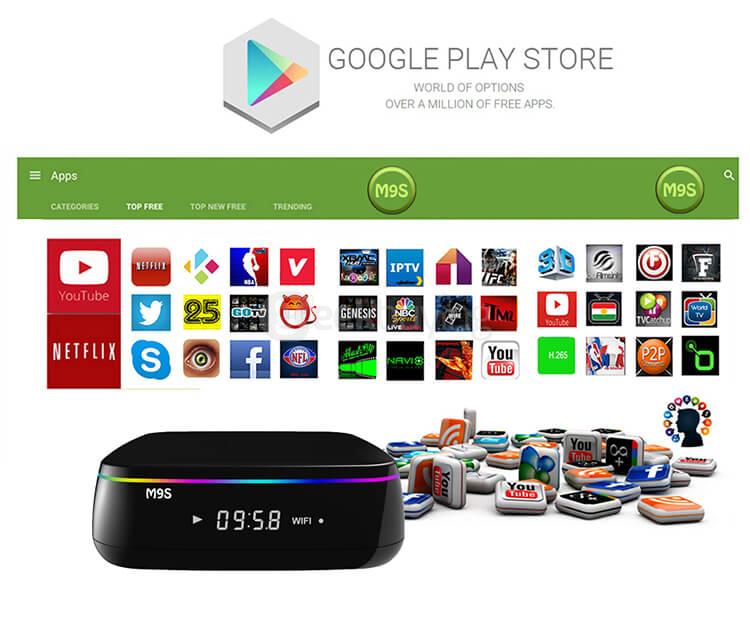 Bundle M9S MIX Android 6.0 Amlogic S912 KODI 4K HDR TV BOX + Tronsmart TSM01 English Version Air Mouse