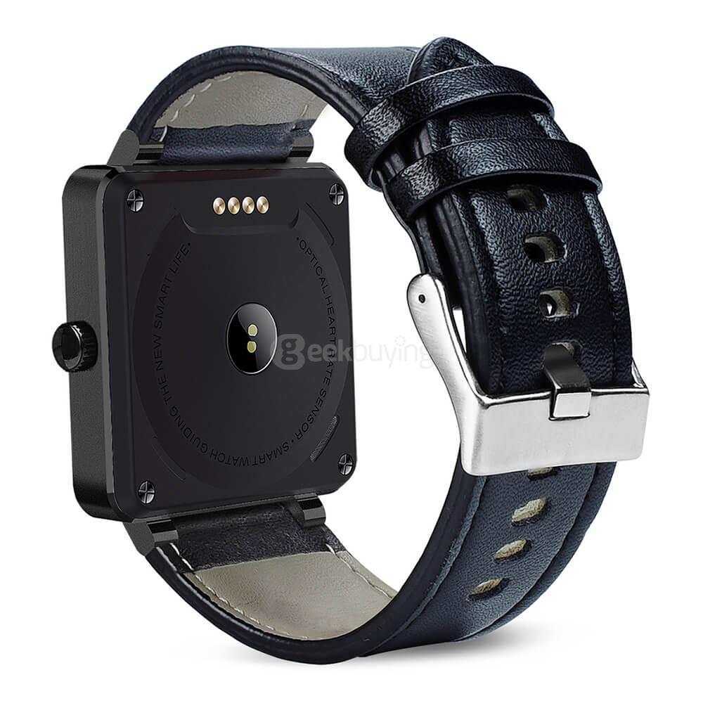 US18 Heart Rate Monitor Siri Function Smart Watch 128MB/64MB Phonebook Gesture Control For Android iOS - Silver