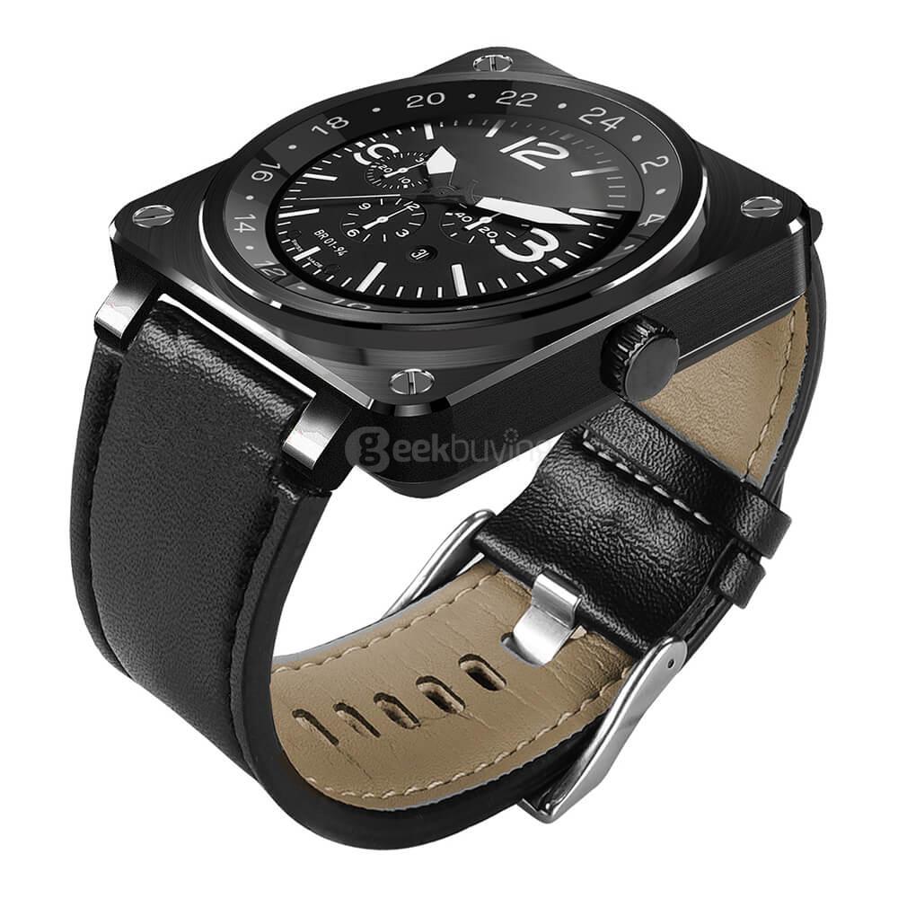 US18 Heart Rate Monitor Siri Function Smart Watch 128MB/64MB Phonebook Gesture Control For Android iOS - Silver