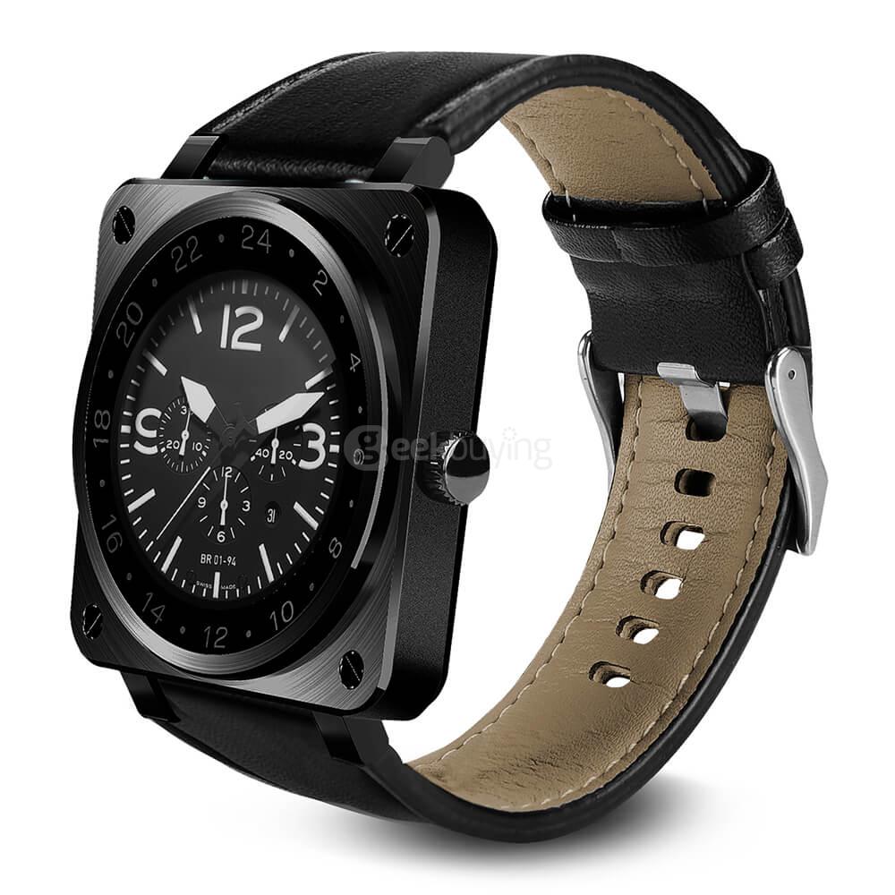 US18 Heart Rate Monitor Siri Function Smart Watch 128MB/64MB Phonebook Gesture Control For Android iOS - Silver