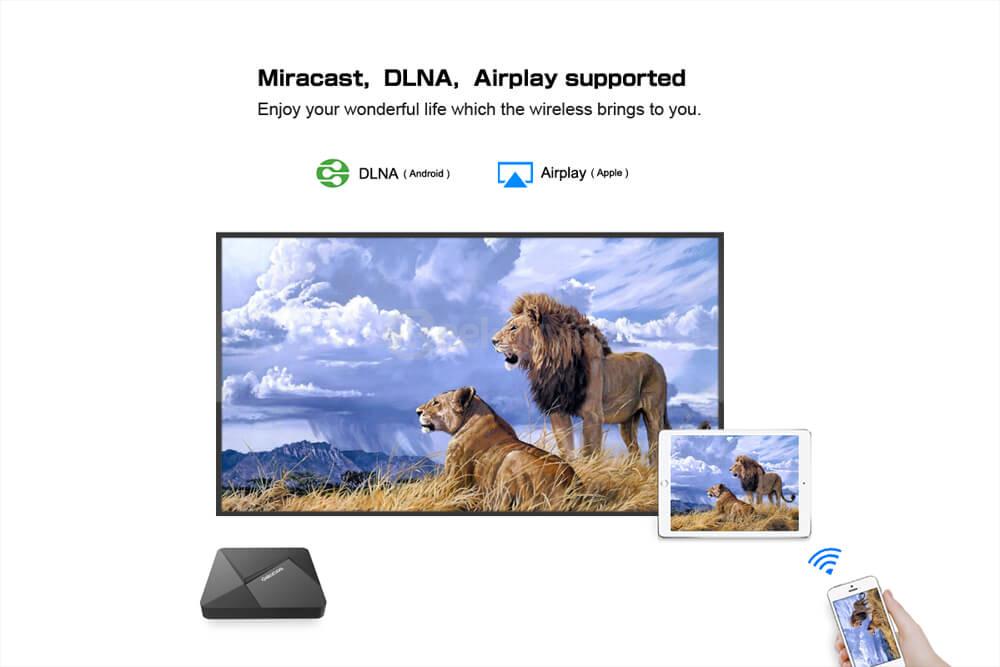 DOLAMEE D5 RK3229 Android 5.1.1 4K 10bit H.265 KODI TV BOX 2G/8G 802.11 b/g/n LAN Bluetooth