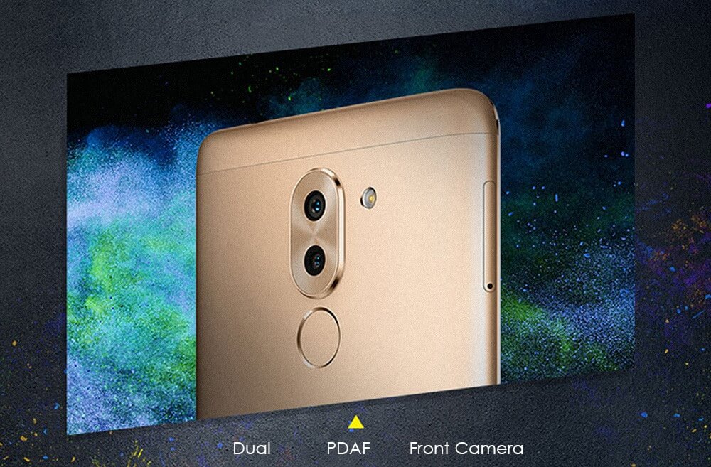 HUAWEI Honor 6X BLN-AL10 5.5 inch FHD 2.5DScreen Android 6.0 Smartphone Hisilicon Kirin 655 Octa Core 4GB RAM 32GB ROM 12.0MP+2.0MP Dual Rear Cameras Touch ID VoLTE - Silver
