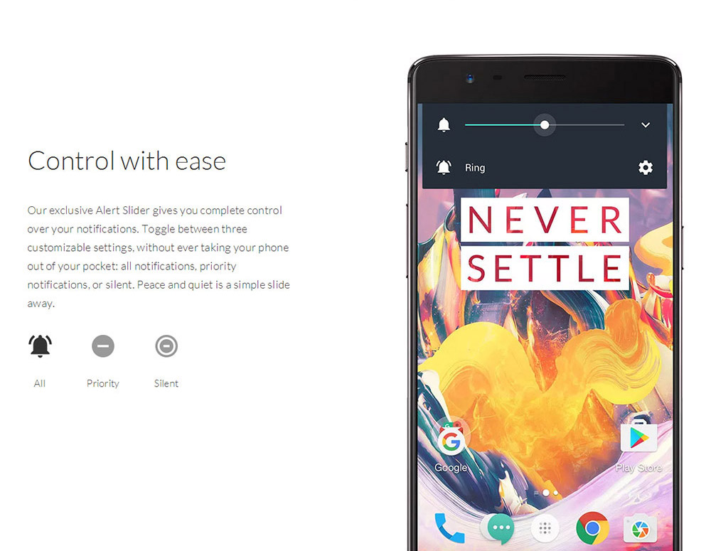 ONEPLUS 3T(A3010) 5.5inch AMOLED FHD 2.5D Corning Gorilla Glass 4 Screen Android 6.0 OS Smartphone Qualcomm Snapdragon 821 2.35GHz Quad Core 6GB 128GB 16.0MP+16.0MP Dash Charge Touch ID NFC Type-C - Soft Gold