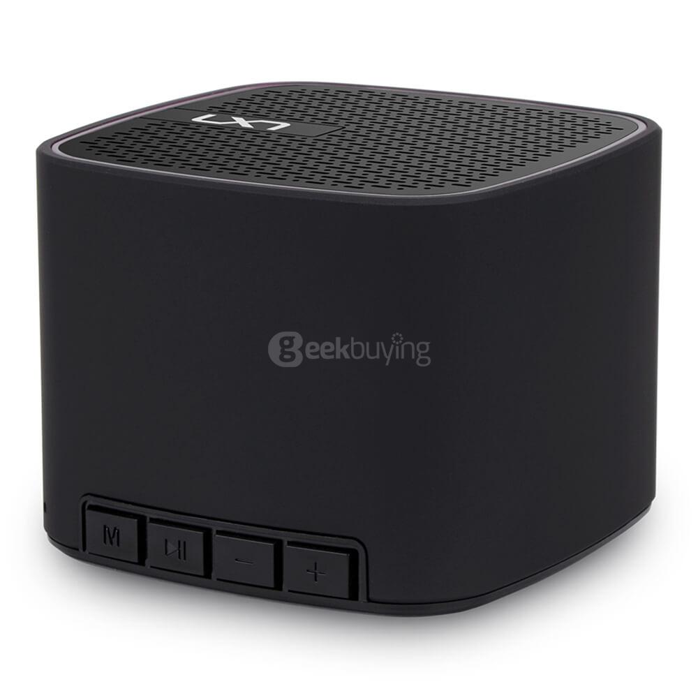 LX-x6 Portable Wireless Bluetooth 4.1 Speaker 6W Output With Enhanced Bass FM Radio Support TF Card And Microphone - Black
