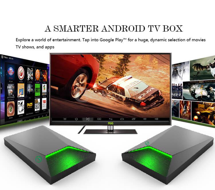 Bundle M9S Z9 Amlogic S912 4K UHD HDR TV BOX + Rii i8+ 2.4G Wireless Israel Hebrew Language Keyboard Black
