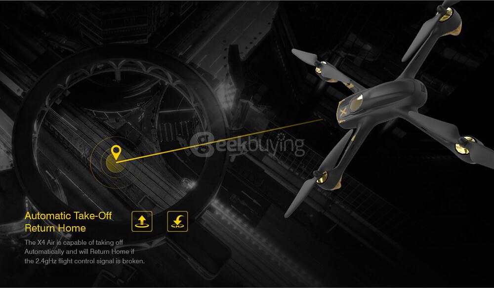 Hubsan X4 AIR Pro H501A WIFI FPV Brushless With 1080P HD Camera GPS Waypoint RC Quadcopter