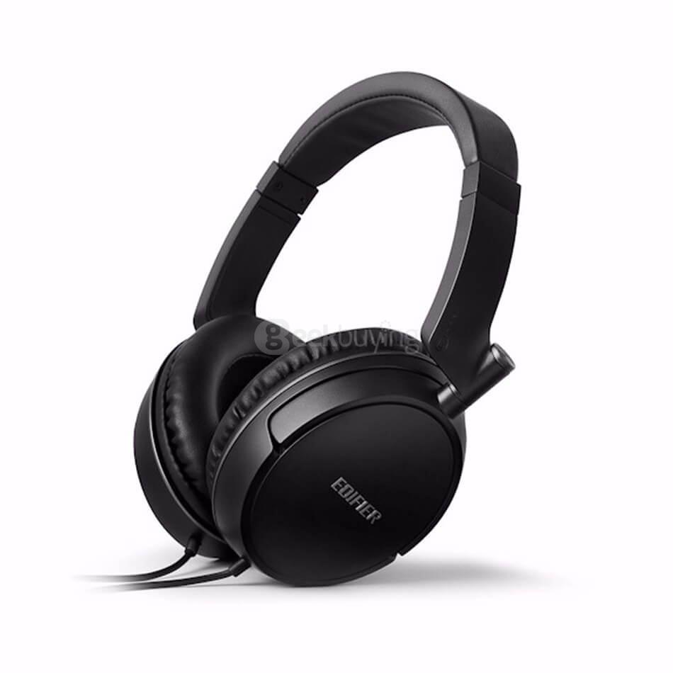 EDIFIER P841 Headphones HiFi Headset With MIC Stereo MP3 3.5mm Portable Super Bass Headband For Smartphone - White