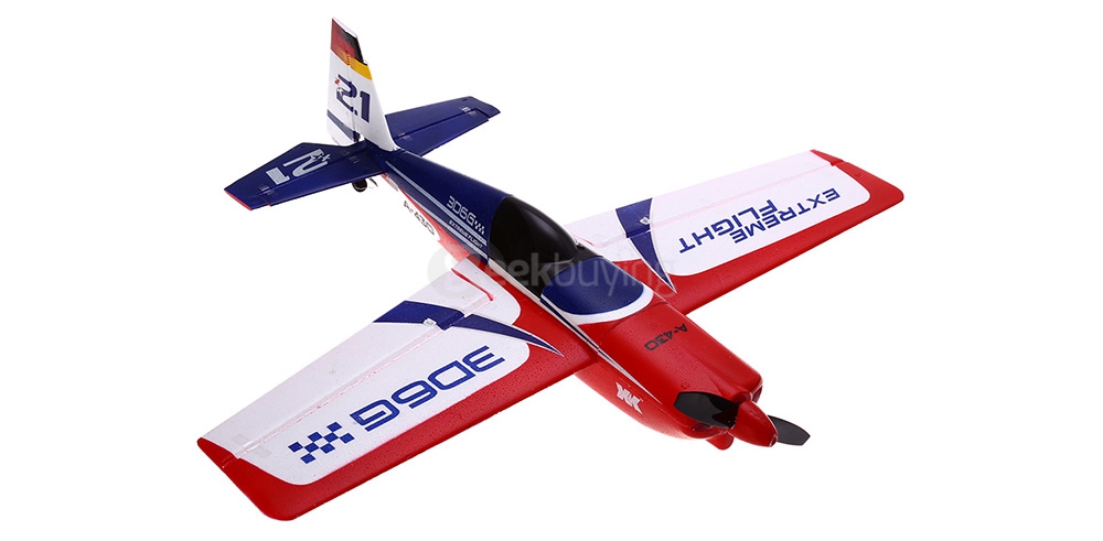 XK A430 2.4G 5CH 3D6G System Brushless RC Airplane Compatible Futaba RTF