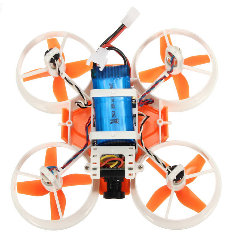 Warlark 80 80mm Micro FPV Racing Quadcopter With 600TVL 40CH Based On F3 Brushed Flight Control Board - BNF