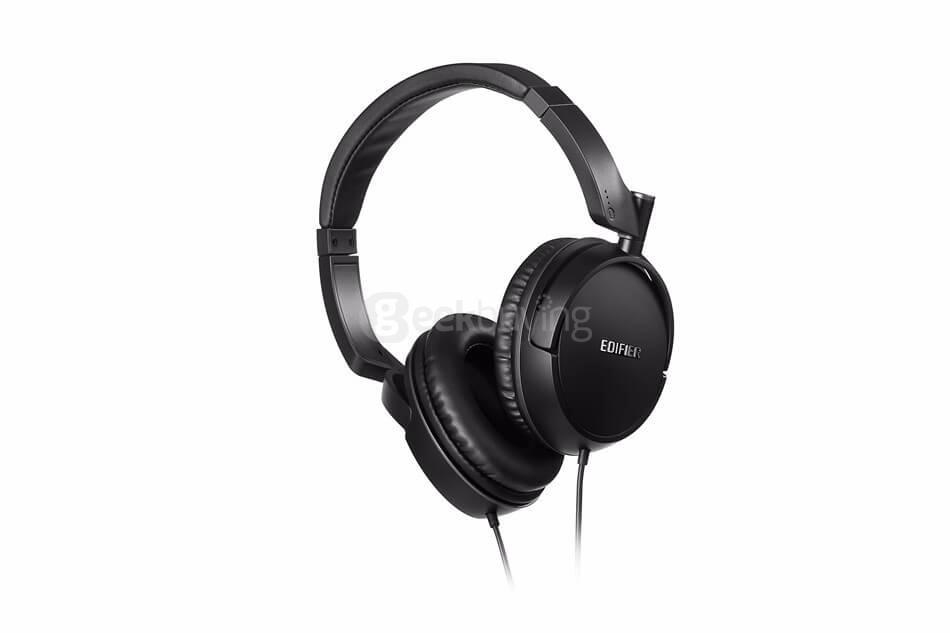 EDIFIER P841 Headphones HiFi Headset With MIC Stereo MP3 3.5mm Portable Super Bass Headband For Smartphone - White