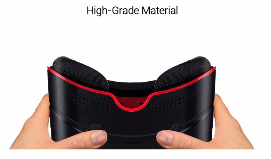 VF9 A33 ARM Cortex A7 Quad Core Android 5.1 2G/8G Dual OLED All In One VR Virtual Reality Headset WIFI Bluetooth FOV80 - White