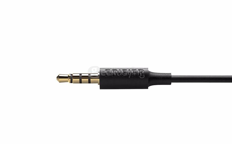 EDIFIER K815 Professional 3.5mm Jack Gaming Headset Bass Stereo Headphone 40mm Driver with Mic Volume Control for PC Game - Black