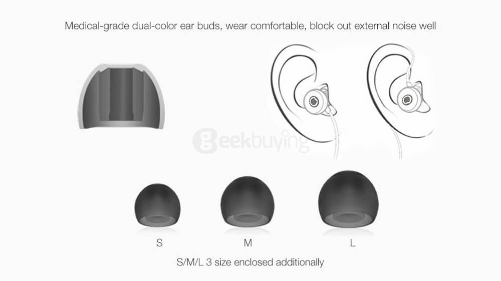 GGMM Nightingale Dynamic Stereo In-ear Earphones - Blue Gray