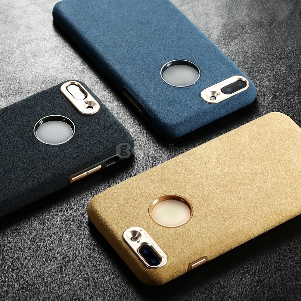 Baseus Genya Leather Case Protective Case For iPhone 7 Plus 5.7 Inch - Black