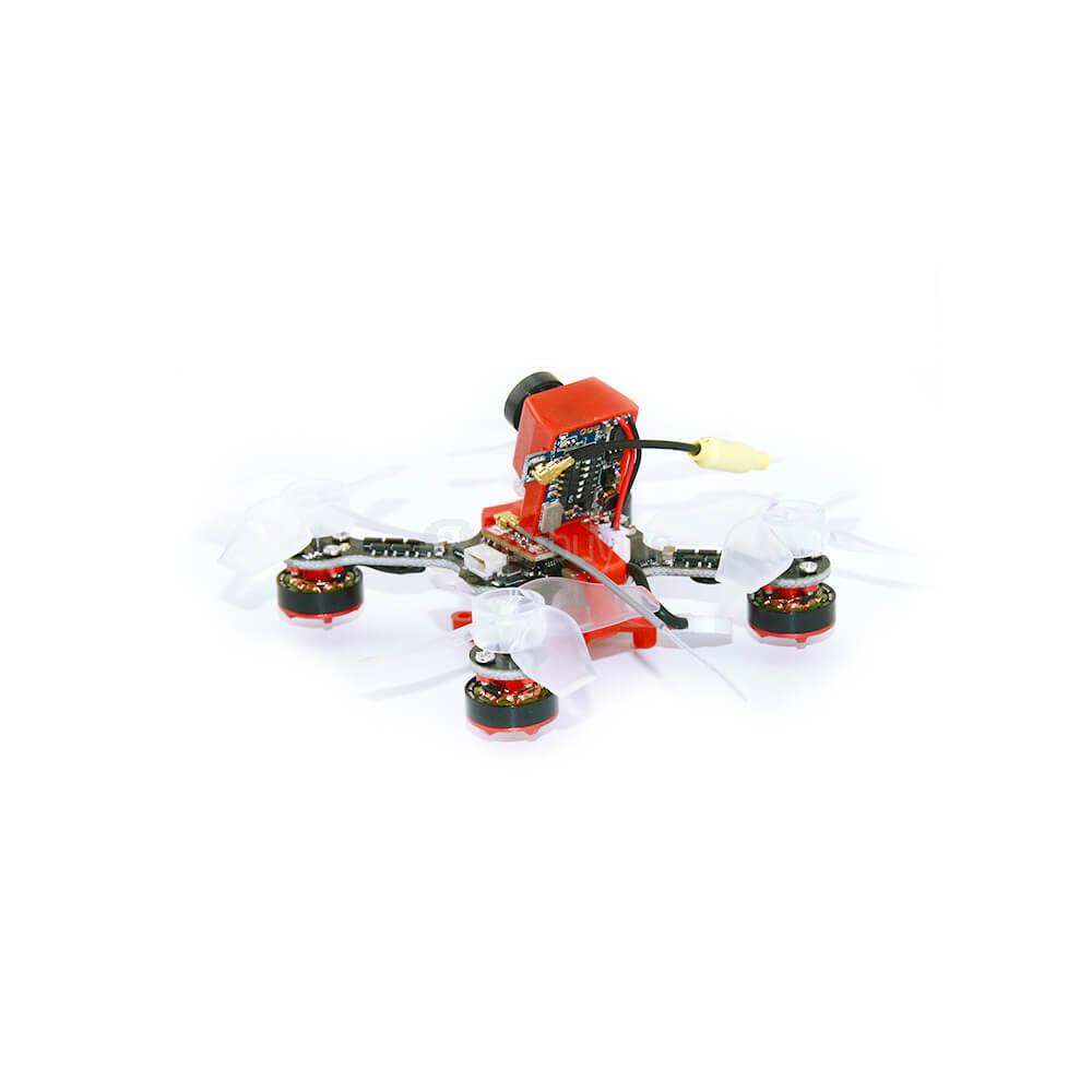 X73S 73mm 5.8G 32CH Betaflight Naze32 Brushless 1S FPV Racing Drone ARF Compatible with Frsky Receiver - Red